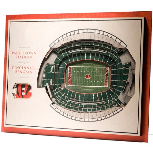 Drugo Cincinnati Bengals 3D Stadium View slika Cene