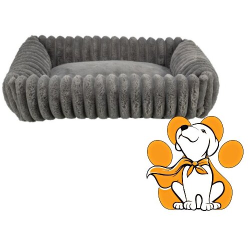 Trixie Bed Lonni 100x70cm, Prostran Sivi Krevet Za Veće Pse Cene