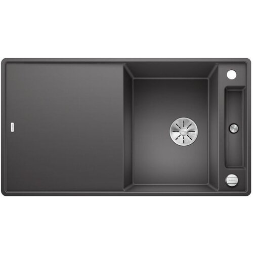 Blanco sudoper AXIA III 5 S-F InFino SILGRANIT SIVI KAMEN, daska drvo, s dalj.upr. Cijene