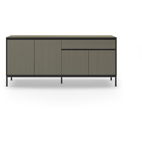 Marckeric Temno zelena nizka komoda 180x80 cm Lorenza – Cene