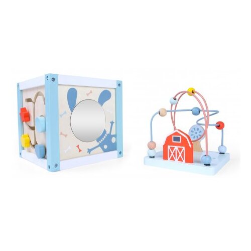 ECO TOYS drvena radionica sto sa alatom 32 elementa (1172) Slike