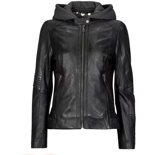 Oakwood Usnjene jakne & Sintetične jakne KENDRA 1 (jersey hood) Črna