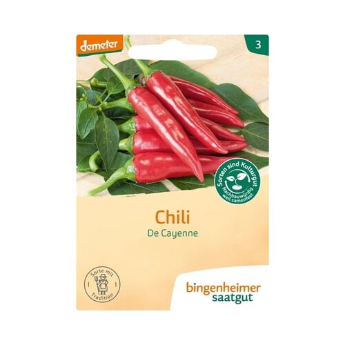 Bingenheimer Saatgut Čili &amp;quot;De Cayenne&amp;quot; Slike