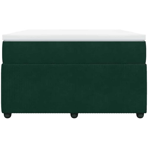 Box spring krevet s madracem tamnozeleni 120x200 cm bar&amp;scaron;unasti Slike