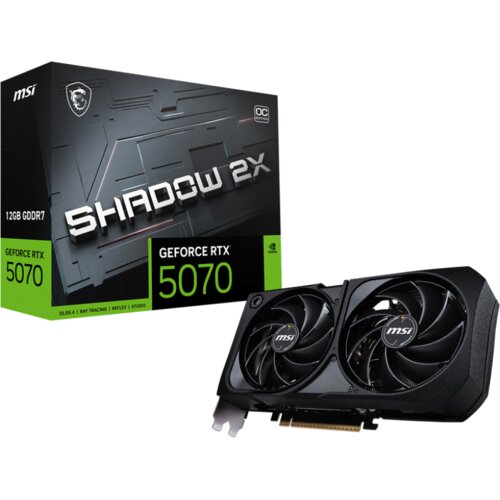 MSI Grafika RTX 5070 12G SHADOW 2X OC BULK PAKIRANJE Cijene