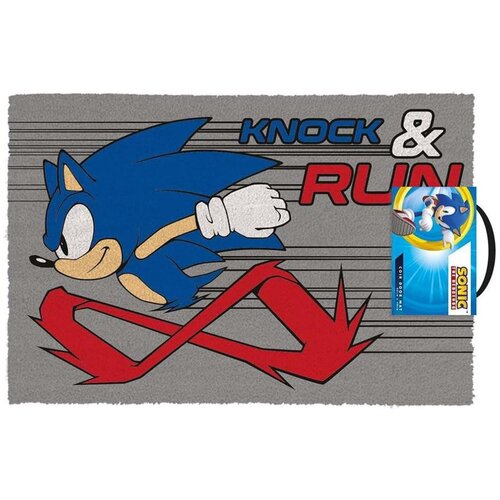 Pyramid Otirač Sonic The Hedgehog - Knock & Run - DoorMat Cene