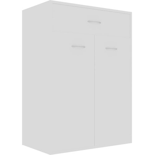 Maison Chic Omarica za obutev - Kopa za čevlje bela 60x35x84 cm iverna plo&amp;scaron;ča, (21777401) Slike