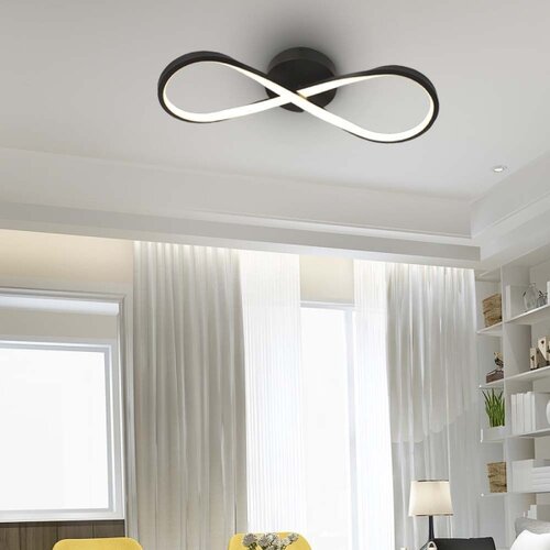  LED plafonsko svetlo LED/24W/230V 3000K crno Slike