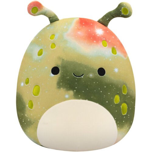Squishmallows Pli&amp;scaron;ana igračka Tie-Dye vanzemaljac Hawk W21, 35cm, Zelena Slike