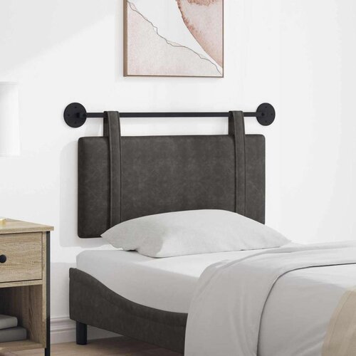  Držeće uzglavlje Zidne Crna 90 x 55 x 5 cm Antikni PU - Crna 80 cm bez LED Cijene