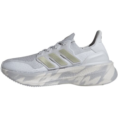 Adidas Tekaški čevelj 'ULTRABOOST 5' zlata / svetlo siva / bela Cene