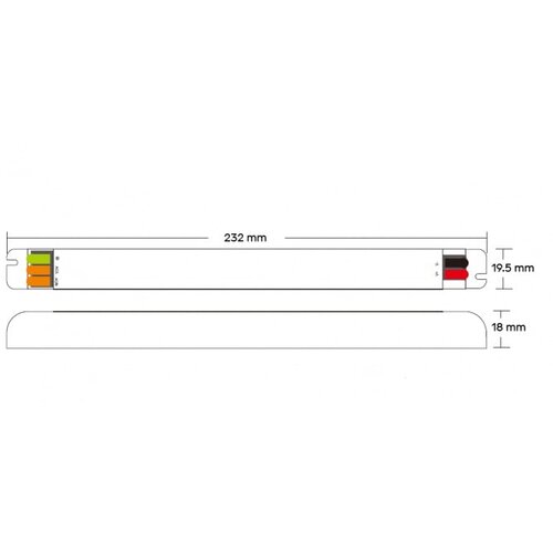 Dawn led napajanje slim 12V 60W 60WHH-12 Slike