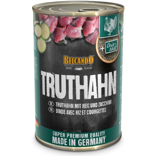 Belcando Ekonomično pakiranje Super Premium 24 x 400 g - Puretina s rižom i tikvicama Slike