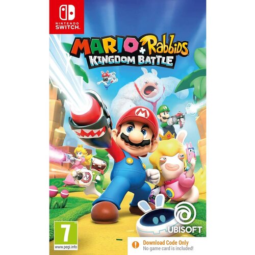 UbiSoft Switch Super Mario and Rabbids Kingdom Battle Code in a Box Cene