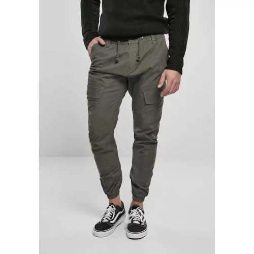Urban Classics Ray Vintage Trousers Olive