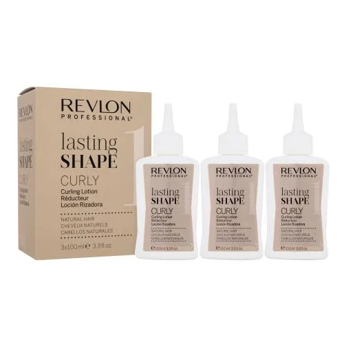 Revlon Professional Lasting Shape Curly Curling Lotion Natural Hair 1 za kodraste lase 3x100 ml true