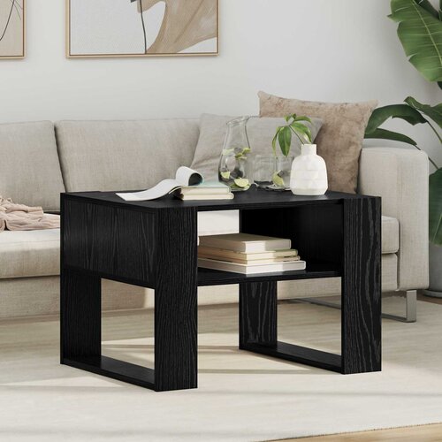  Kava Stol Crni hrast 66 x 53 x 45 cm Konstruirano drvo Cene