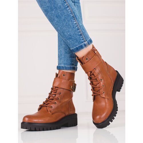 SHELOVET Women's workery brown Cijene