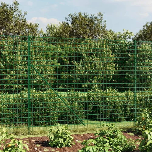  Ograda od žičane mreže sa šiljastim držačima zelena 2,2 x 25 m