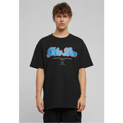 Mister Tee Men's T-shirt F*ke L*ve Heavy Oversize black