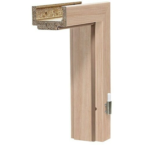 GETADOOR Dovratnik Lamineo GLN 42 (Š x V: 750 x 2.000 mm, Širina zida: 10 cm, DIN desno, Svijetli hrast) Cijene