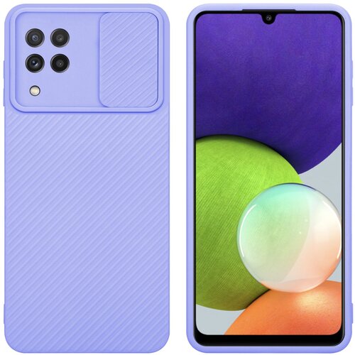 Cadorabo Ohi&scaron;je, združljiv s Samsungom v Bonbon Purple - Za&scaron;čitni pokrov, narejen iz fleksibilnega silikona TPU in z za&scaron;čito pred kamero, (20602596) Cene