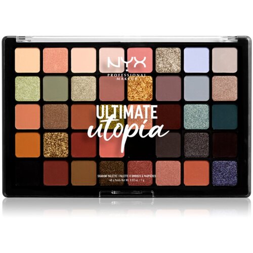 NYX Professional Makeup Ultimate Utopia paleta senčil za oči 40 x 1 g Cene