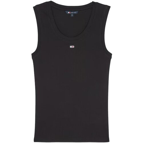 Tommy Jeans Majice & Polo majice DW0DW20673 Črna Cene
