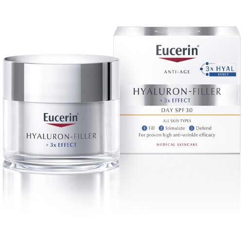Eucerin Hyaluron-Filler + 3x Effect SPF30 dnevna krema protiv starenja kože 50 ml za žene Cijene