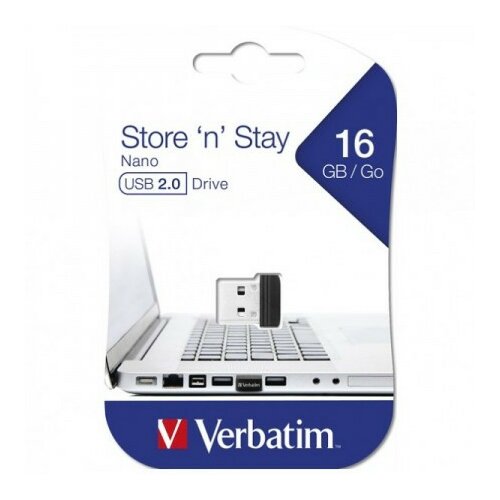 Verbatim 16GB mini 2.0 STORE&STAY 97464 USB flash memorija ( UFV97464/Z ) Slike