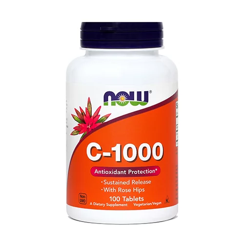 NOW Vitamin C 1000 mg, tablete