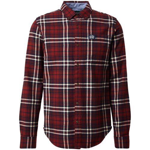 Superdry Srajca mornarska / rdeča / bela Slike