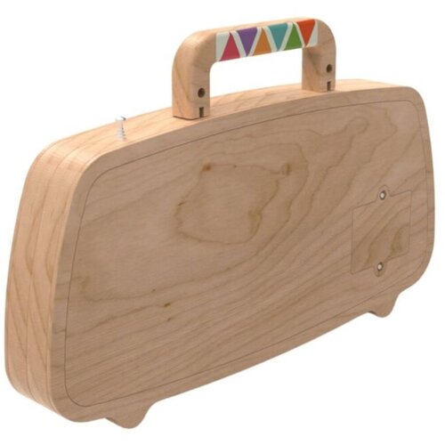 2Kids Toys Activity Board Wooden FM Radio aktivna igračka 12m+ 1 kom Slike