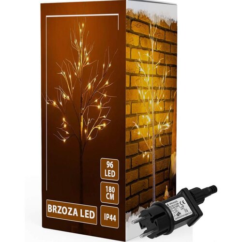 springos LED ukrasno drvce, 180 cm, toplo bijela Cijene