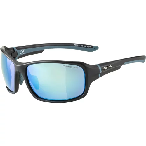 Alpina Eyewear športna sončna očala lyron black/dirt blue črna
