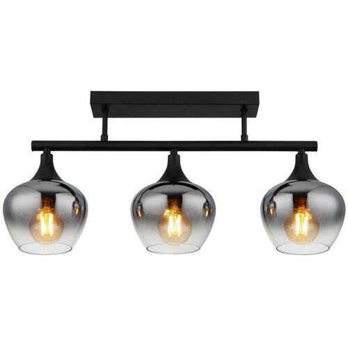 Globo 15548-3D1 - Stropni luster MAXY 3xE27/40W/230V crni Cene