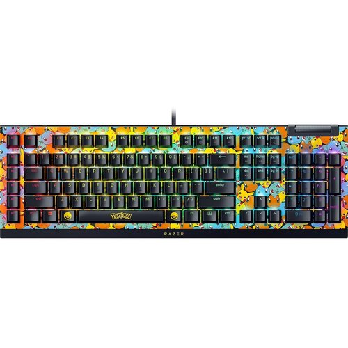 Razer BlackWidow V4 X Pokemon Kanto Starters Edition US žična tipkovnica z zelenimi stikali Cene