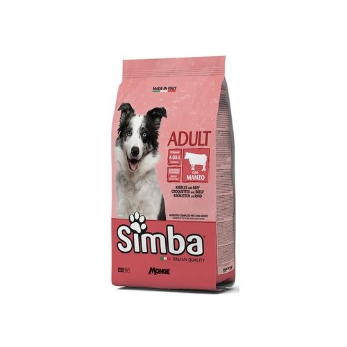 Simba hrana za pse, briketi govedina, adult, 4kg Cene