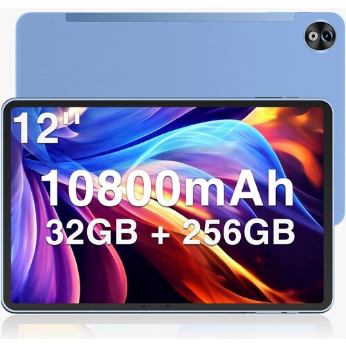 Doogee T20 Ultra 32GB(12+20GB)/256GB/TF 2TB, 4G-LTE modra tablični računalnik, 10800mAh 12" Android 13, (21312186) Cene