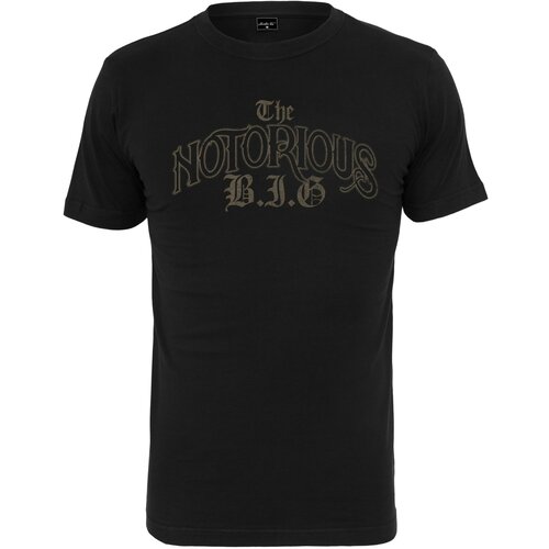 MT Men Notorious BIG Logo Tee Black Cene