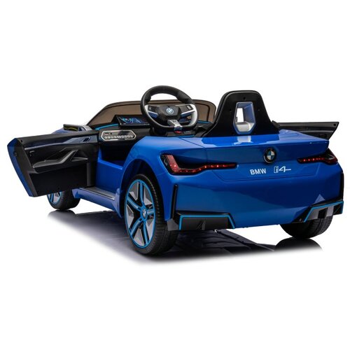 Premium Stil Dečiji automobil na akumulator - BMW I4 Plavi ( 12613 ) Slike