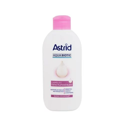 Astrid Aqua Biotic Softening Cleansing Milk mlijeko za čišćenje lica suha za ženske