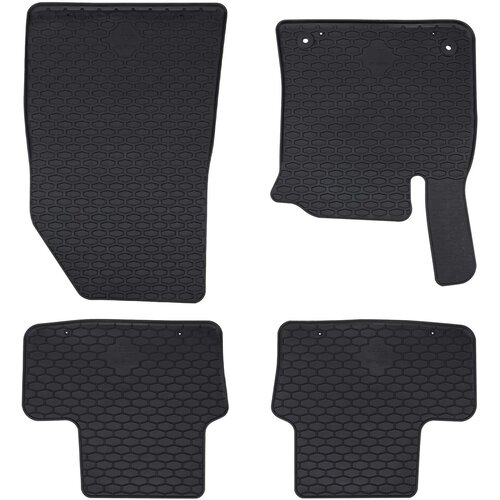  Auto tepih 4 pcs Crna prikladno za CAPTUR 2020- Guma Cene