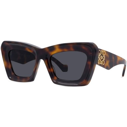 Loewe Anagram Havana Cat Eye Sunglasses ONE SIZE (52) Havana/Siva Slike