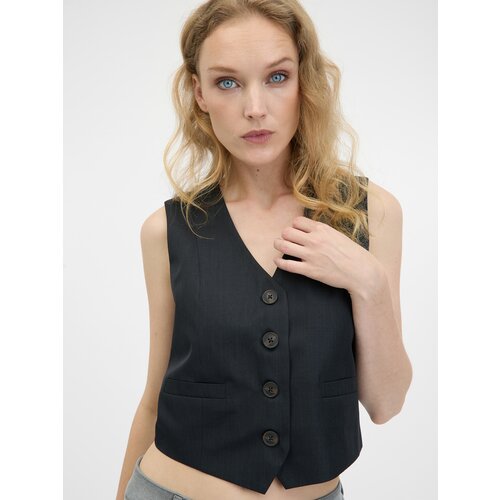 Orsay Dark gray women's vest for blazer - Women's Cene