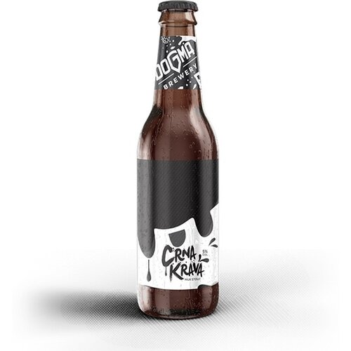 Dogma Brewery pivo Crna Krava - Milk Stout 0,33 fla&amp;scaron;ica Slike