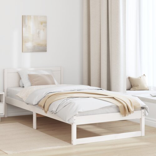 VidaXL okvir kreveta Bijeli Drvo 90 x 200 cm Slike