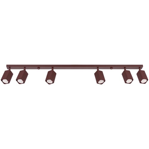 Sollux Lighting Stropna svetilka RAYO 6L rjava, (5000499761) Cene