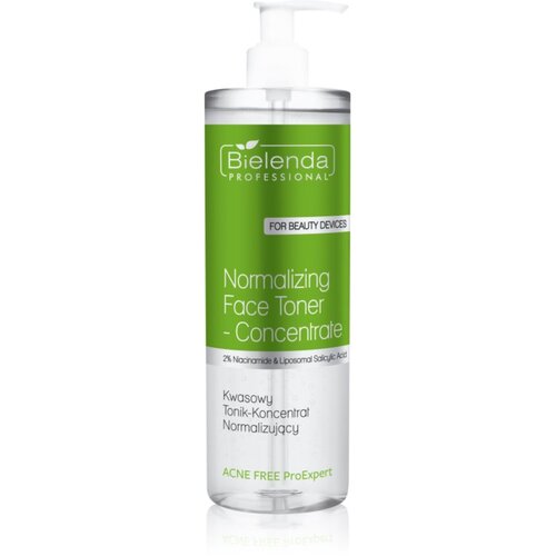 Bielenda Professional Acne Free ProExpert umirujući tonik za nesavr&scaron;enosti na licu 500 ml Cijene