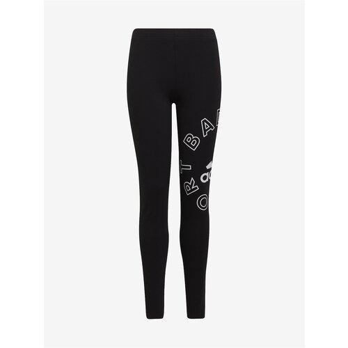 Adidas Black Girls&amp;#039; Leggings Performance - unisex Slike